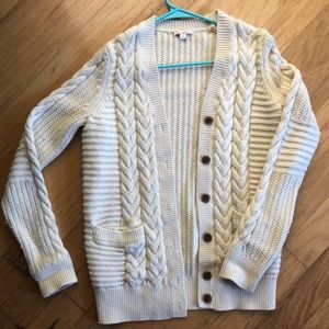 Vintage Gap Cable Knit Cardigan